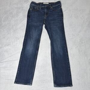 Abercrombie Kids Boys Straight Leg Dark Wash Jeans - Size 11/12